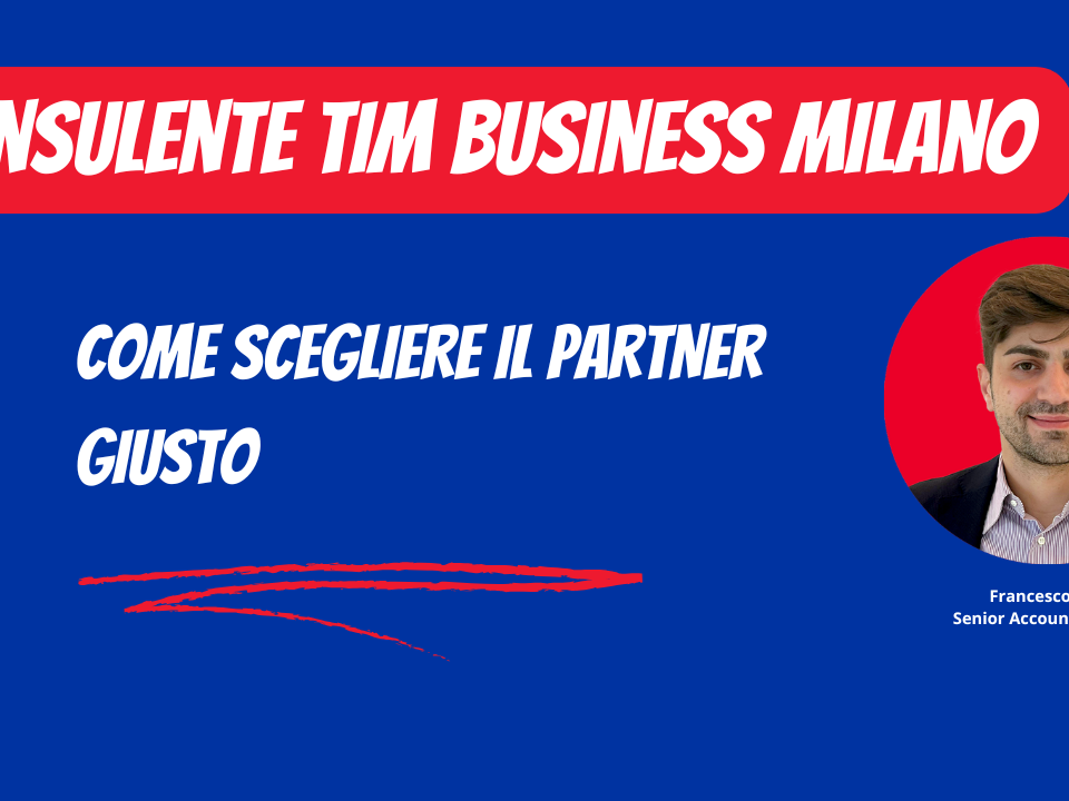 Consulente Tim Business Milano